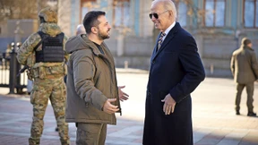 Selenskyj dankt Biden für „Besuch in schwierigsten Zeiten“