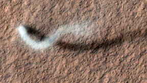 So klingt ein Wirbelwind auf dem Mars