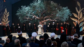 Papst betet im Libanon für Frieden in Nahost