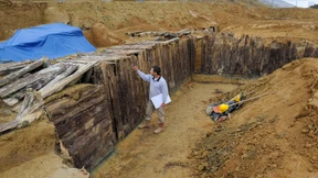 Deutsche Stellung aus dem Ersten Weltkrieg entdeckt