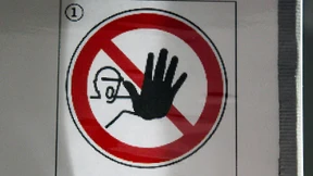 Kein Zutritt für Bewerber