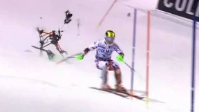 Skistar Hirscher fast von Kamera-Drohne getroffen