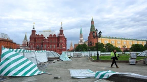 Tote und Verletzte durch Wirbelsturm in Moskau