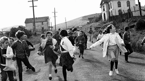 In Socken nach Amerika