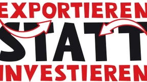 Exportieren statt investieren