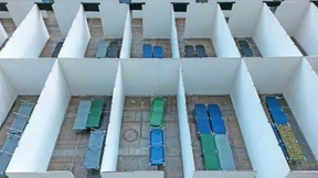 Leichtbauhallen für Flüchtlinge