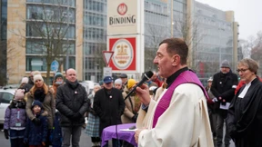 Arbeitskampf mit Gottes Segen