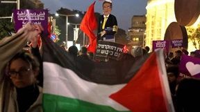 Demonstration für Ende der Gewalt im Westjordanland