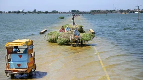 Ein weggespültes Land ohne Trinkwasser