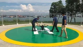 Singapur will Schiffe über Drohnen versorgen