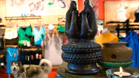 Yoga-Hosen lassen Kurse rutschen