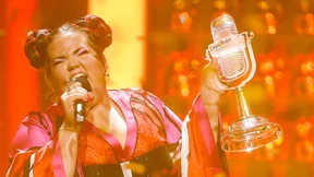 Netta feiert ihren Sieg