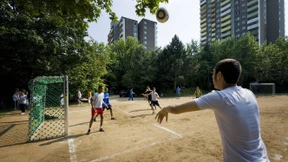 Fußball ohne Flüchtlingskinder