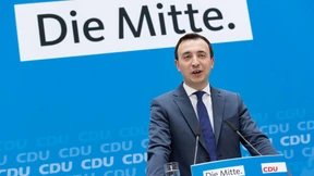 Ziemiak allein im Adenauer-Haus
