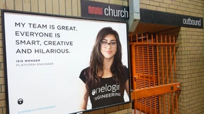 Weiblich, zierlich, Ingenieurin