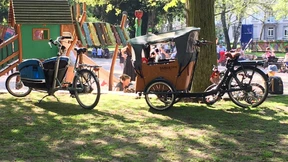 Lastenrad statt Auto