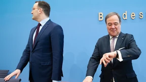 Wie Laschet und Spahn einander jahrelang bekämpften