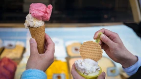 Der Löffel aus Kakao