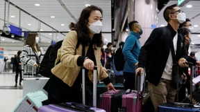 Lange Warteschlangen zwischen Hongkong und China