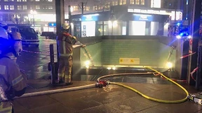 Zwei Verletzte bei Brand im Berliner U-Bahnhof Alexanderplatz