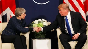 Trump sucht Nähe zu May