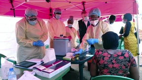 Test von Ebola-Impfstoff gestartet