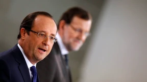 Hollande und Rajoy loben Koalitionsvertrag
