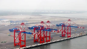 Der Geisterhafen hofft auf Ladung  