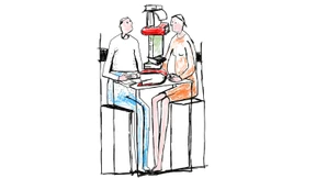 Mutter arrangierte Hausunterricht