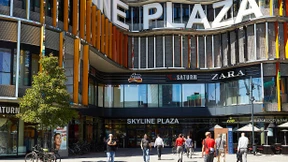 Skyline-Plaza-Kunden haben vor allem Hunger