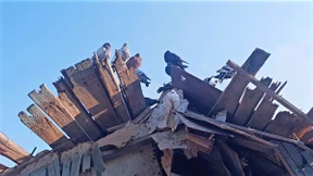 Ein Blick auf die Op­fer der Kämpfe