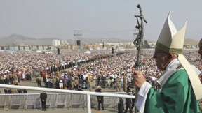 Millionen kommen zur Messe des Papstes