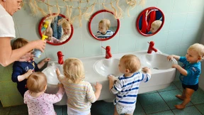 Ein Drittel der unter Dreijährigen geht in Kitas