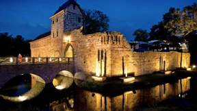 Proben mit original Bühnenbildern