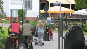 Radler gegen Fußgänger