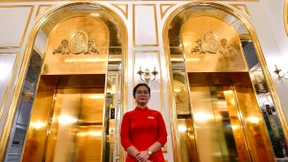 Gold von der Toilette bis zur Fassade