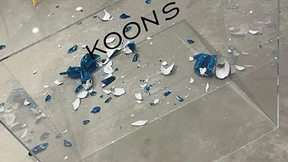 Jeff-Koons-Skulptur im Wert von 42.000 Dollar zerstört