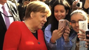 Merkels Selfie-Marathon