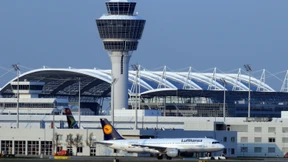 Notlandung am Flughafen München