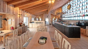 Solide Wirtshausküche auf dem Gipfel