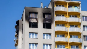 Elf Tote bei einem Hochhausbrand