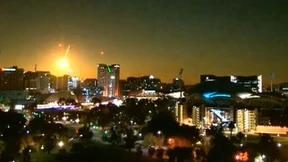 Meteorit beleuchtet ganze Großstadt