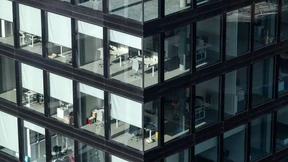 Büros weniger gefragt als vor einem Jahr