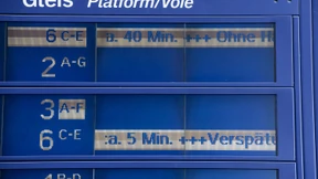 Zugausfälle und Verspätungen in Hessen