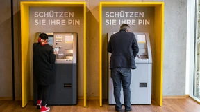 Weniger Datenklau an Geldautomaten