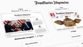 Das ist die neue Kiosk-App der F.A.Z.