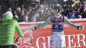 Champagner für den Kitzbühel-Sieger