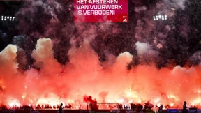 Anhänger zündeln für toten Fan – Spiel abgebrochen