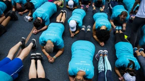 Fitbit hüpft in die Höhe