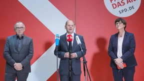 Die Partei ist Scholz